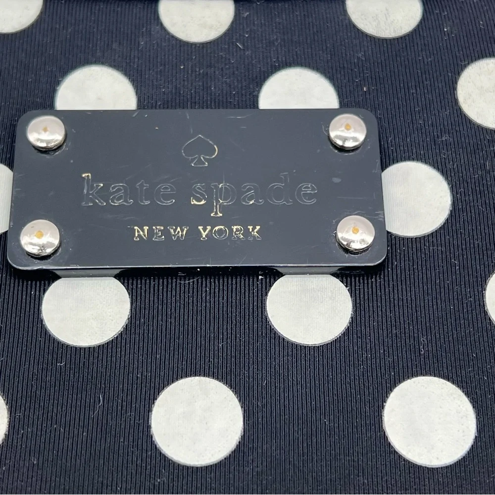 Kate Spade Black and White Polka Dot Accessory